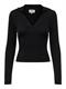 ONLNIMONE LS LIFE POLO PULLOVER CC KNT black
