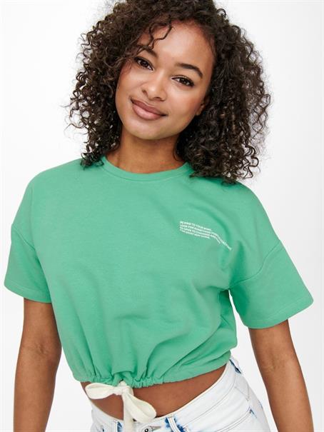 ONLNISSI S/S O-NECK SWT marine green