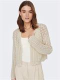 ONLNOLA 7/8 LIFE OPEN CARDIGAN KNT NOOS cloud dancer