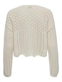 ONLNOLA 7/8 LIFE OPEN CARDIGAN KNT NOOS cloud dancer