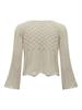ONLNOLA LIFE 3/4 PULLOVER KNT NOOS feather gray