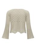 ONLNOLA LIFE 3/4 PULLOVER KNT NOOS feather gray