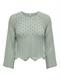 ONLNOLA LIFE 3/4 PULLOVER KNT NOOS jadeite