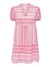 ONLNORA LIFE S/S LOOSE DRESS PTM camellia rose
