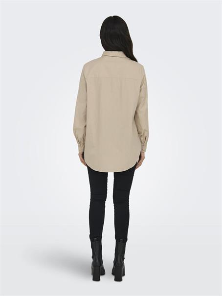 ONLNORA NEW L/S SHIRT WVN NOOS nomad