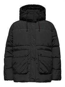 ONLNORA SHORT PUFFER CC OTW black