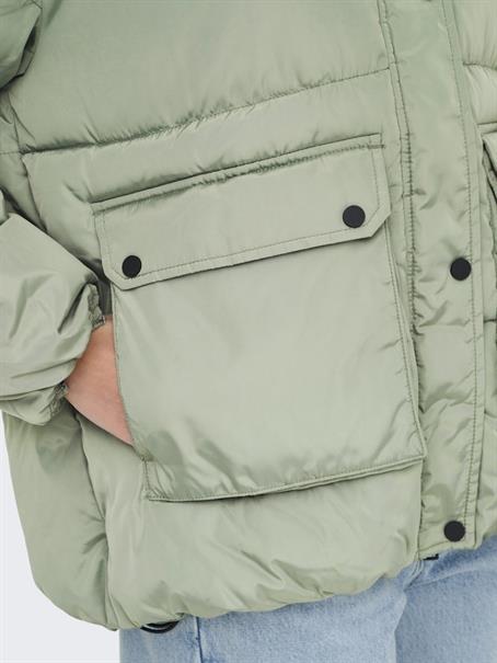 ONLNORA SHORT PUFFER CC OTW sea spray
