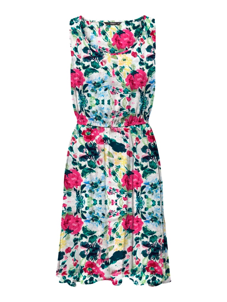 Only Damen Kleid 15222201 Cloud Dancer-violetta - mode