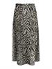 ONLNOVA LIFE VIS BUTTON SKIRT AOP trench coat