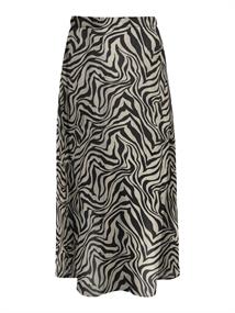 ONLNOVA LIFE VIS BUTTON SKIRT AOP trench coat