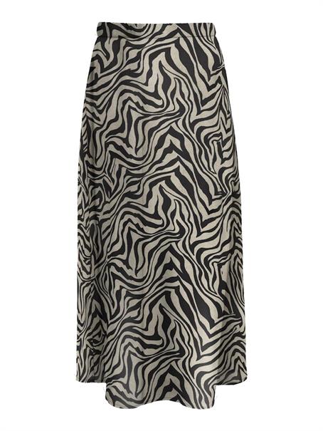 ONLNOVA LIFE VIS BUTTON SKIRT AOP trench coat