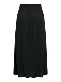 ONLNOVA LIFE VIS BUTTON SKIRT SOLID black