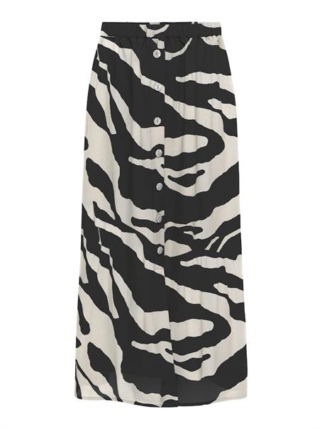 ONLNOVA LIFE VIS BUTTON SKIRT WVN black1