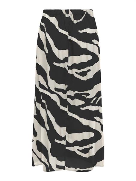ONLNOVA LIFE VIS BUTTON SKIRT WVN black1