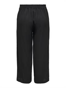 ONLNOVA LIFE VIS CROP PALAZZO PANT SOLID black