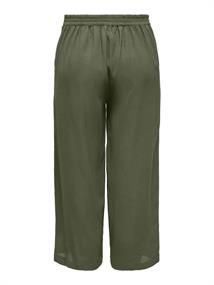 ONLNOVA LIFE VIS CROP PALAZZO PANT SOLID kalamata