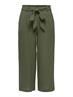 ONLNOVA LIFE VIS CROP PALAZZO PANT SOLID kalamata