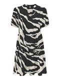 ONLNOVA LIFE VIS S/S THEA DRESS WVN black1