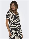 ONLNOVA LIFE VIS S/S THEA DRESS WVN black1
