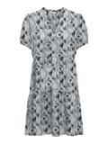 ONLNOVA LIFE VIS S/S THEA DRESS WVN faded denim-414 isla