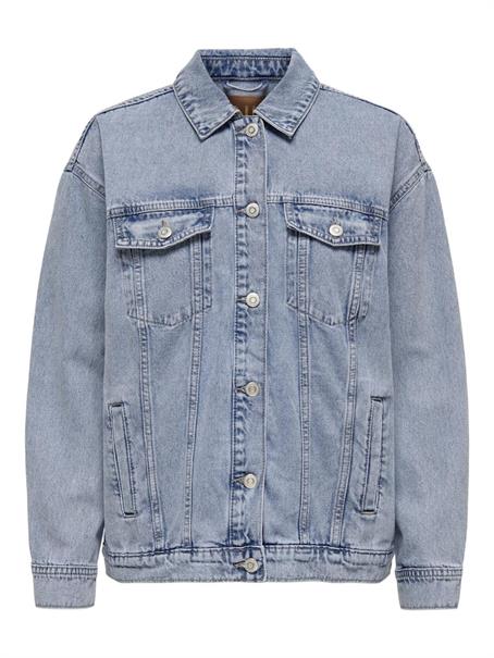 ONLOCEAN L/S OVERSIZE JKT DNM NOOS light blue denim