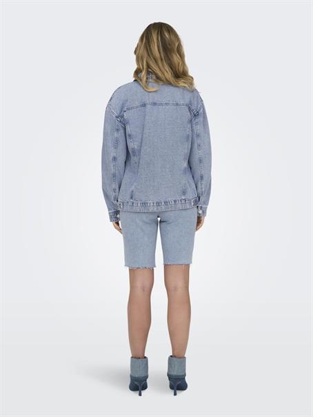 ONLOCEAN L/S OVERSIZE JKT DNM NOOS light blue denim
