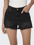 ONLPACY HW DNM SHORTS NOOS washed black