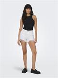 ONLPACY HW DNM SHORTS NOOS white