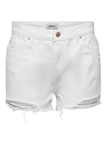 ONLPACY HW DNM SHORTS NOOS white