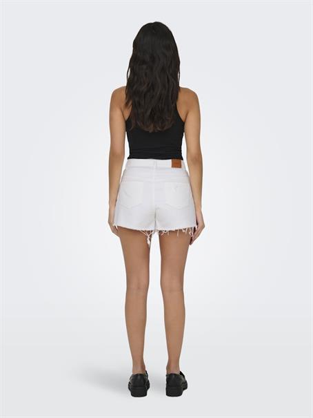 ONLPACY HW DNM SHORTS NOOS white