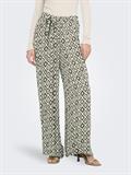 ONLPAKJA LIFE AOP BELT PANTS WVN NOOS balsam green