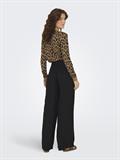 ONLPAKJA LIFE AOP BELT PANTS WVN NOOS black