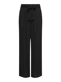 ONLPAKJA LIFE AOP BELT PANTS WVN NOOS black