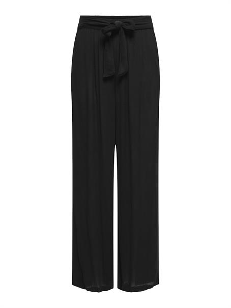 ONLPAKJA LIFE AOP BELT PANTS WVN NOOS black