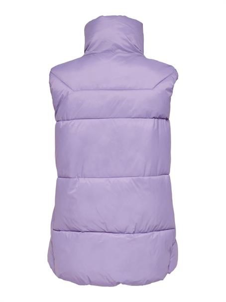 ONLPALMA PUFFER WAISTCOAT CC OTW viola