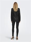 ONLPAPAYA FAUX LEATHER FIT BLAZER CS OTW black