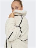 ONLPARIS TEDDY JACKET LIFE OTW CS white sand
