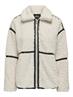 ONLPARIS TEDDY JACKET LIFE OTW CS white sand