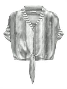 ONLPAULA LIFE S/S TIE SHIRT WVN NOOS cloud dancer