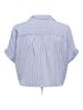 ONLPAULA LIFE S/S TIE SHIRT WVN NOOS weiß1