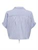 ONLPAULA LIFE S/S TIE SHIRT WVN NOOS weiß1