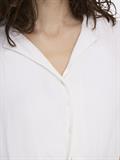 ONLPAULA LIFE S/S TIE SHIRT WVN NOOS weiß2