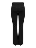 ONLPEACH MW FLARED PANT TLR NOOS black