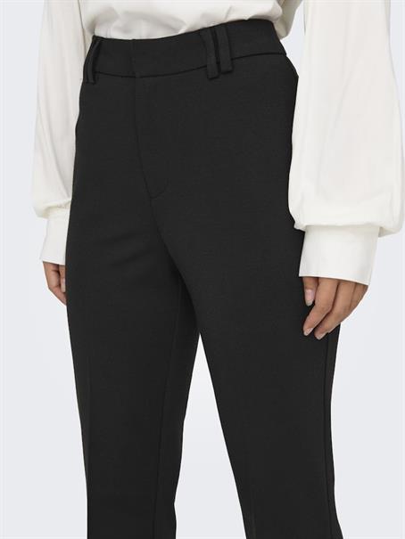 ONLPEACH MW FLARED PANT TLR NOOS black