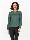 ONLPELIA LIFE LS DOT BLOUSE WVN CS balsam green