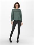 ONLPELIA LIFE LS DOT BLOUSE WVN CS balsam green