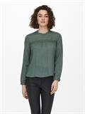 ONLPELIA LIFE LS DOT BLOUSE WVN CS balsam green