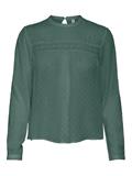 ONLPELIA LIFE LS DOT BLOUSE WVN CS balsam green