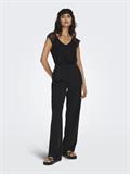 ONLPETRA S/S LACE MIX TOP JRS black