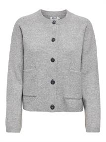 ONLPIEMONTE L/S CARDIGAN KNT NOOS light grey melange
